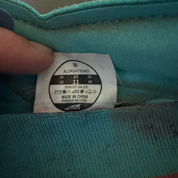 Altra Mont Blanc Blue - Picture 4 of 7